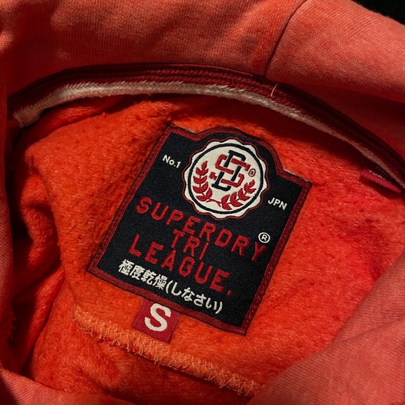 SUPERDRY VINTAGE Tri League Hoodie - Picture 10 of 13
